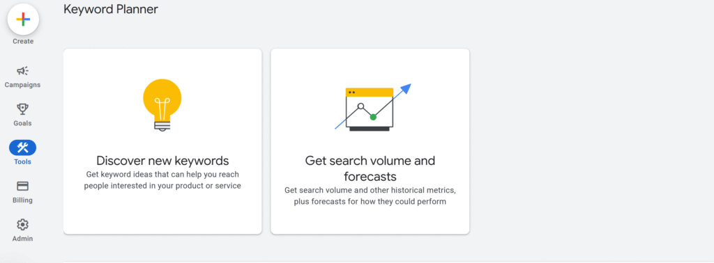 Google Keyword Planner