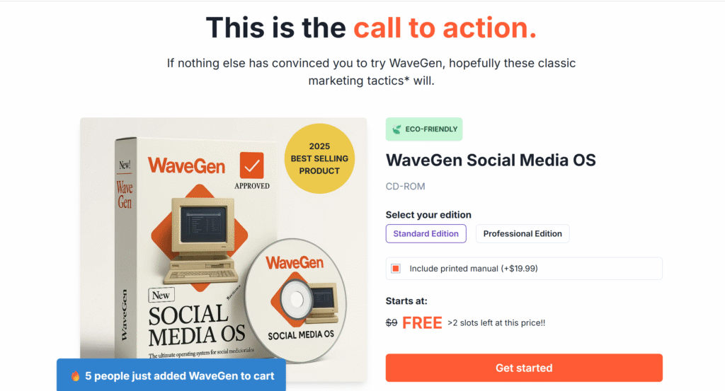 WaveGen.ai Review: Is It Worth It For Amazing Creators? 9 Click On Get started and sign up