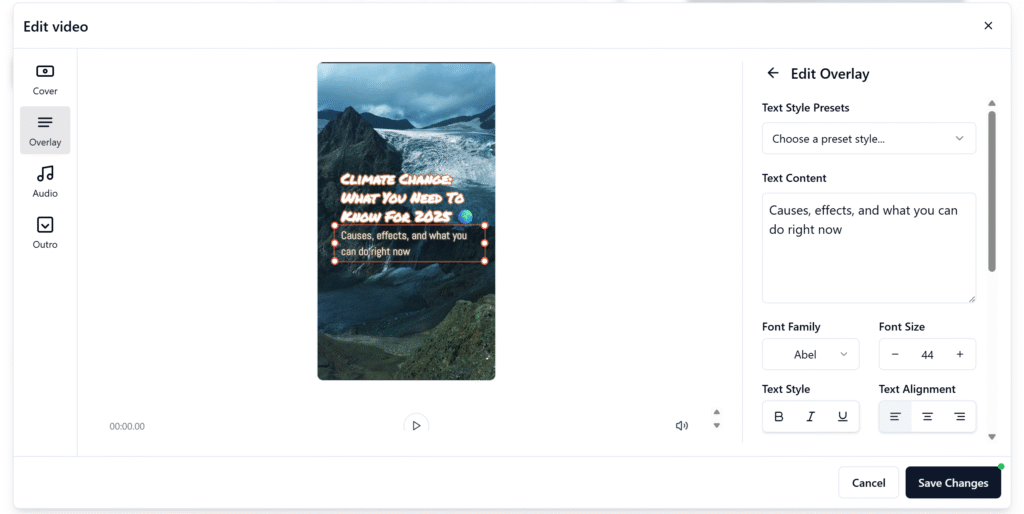 WaveGen.ai Review: Is It Worth It For Amazing Creators? 20 customize media wavegen.ai dashboard