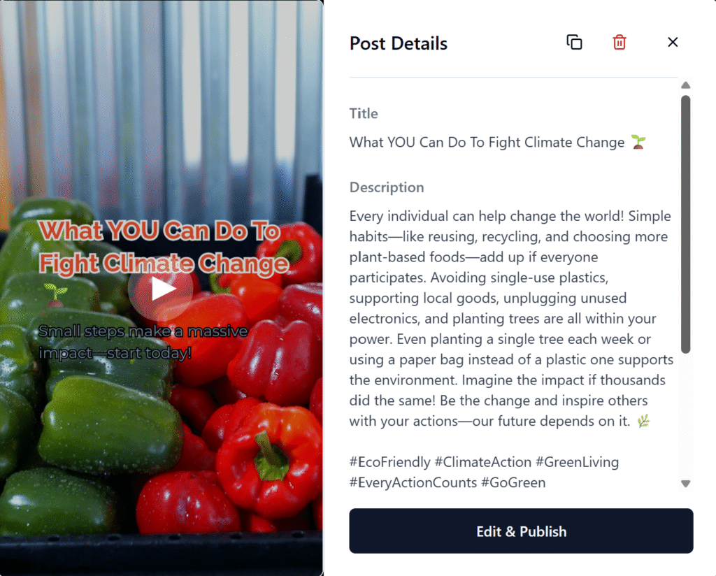 WaveGen.ai Review: Is It Worth It For Amazing Creators? 3 2. Repurpose Your Blogs Directly