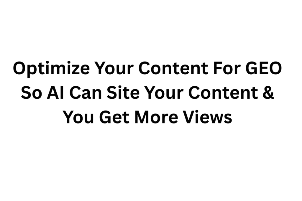 25 Beginner Blogging Mistakes New Bloggers Must Avoid 2 Mistake 4: Lack Of GEO Optimization