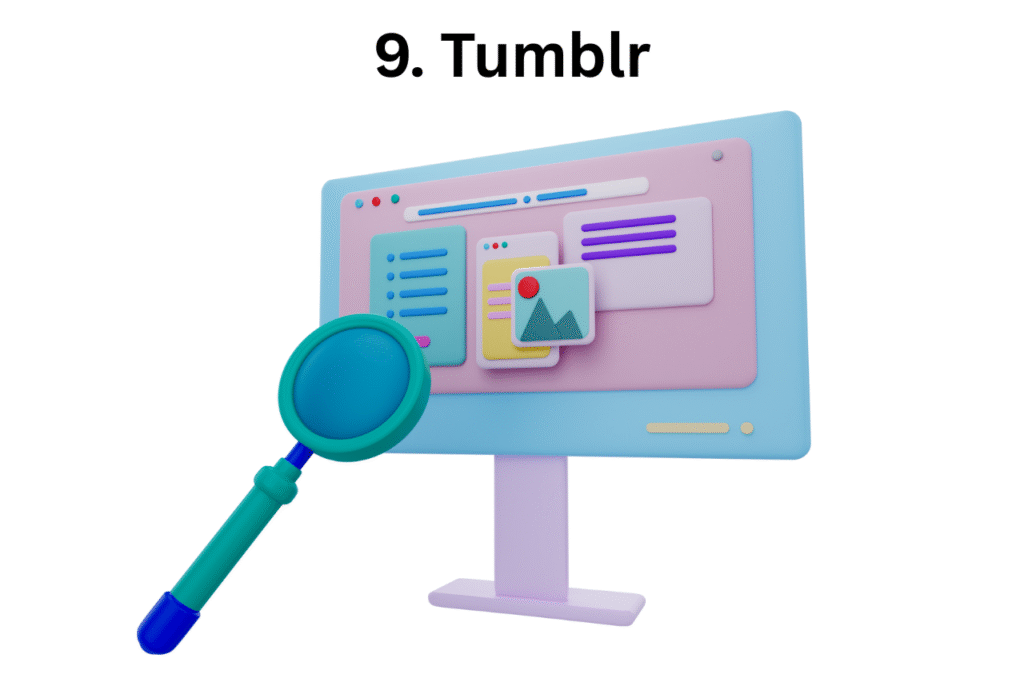 11 Best Blogging Platforms For Beginners 9 9. Tumblr