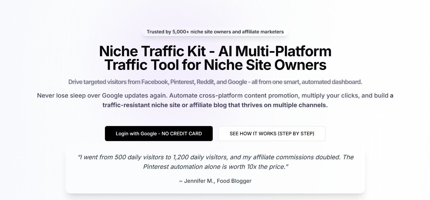 Niche Traffic Kit Review: Everything You Must Know 4 How to Use Niche Traffic Kit
