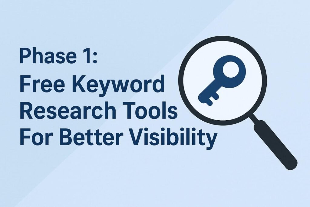 Phase 1: Free Keyword Research Tools For Better Visibility