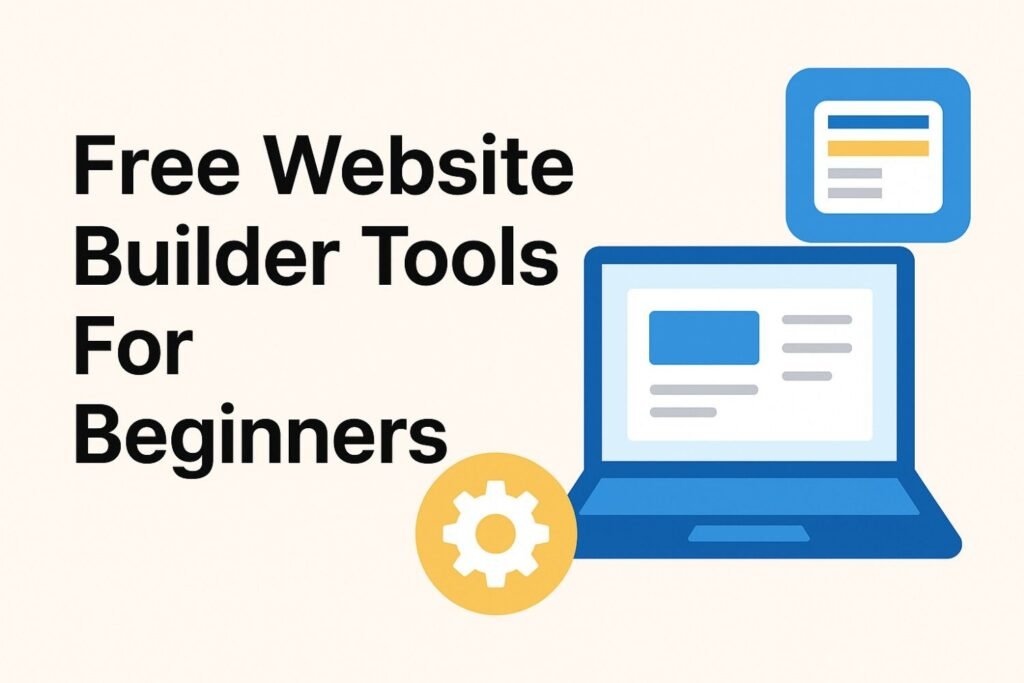 Phase 6: Free Website Builder Tools For Beginners