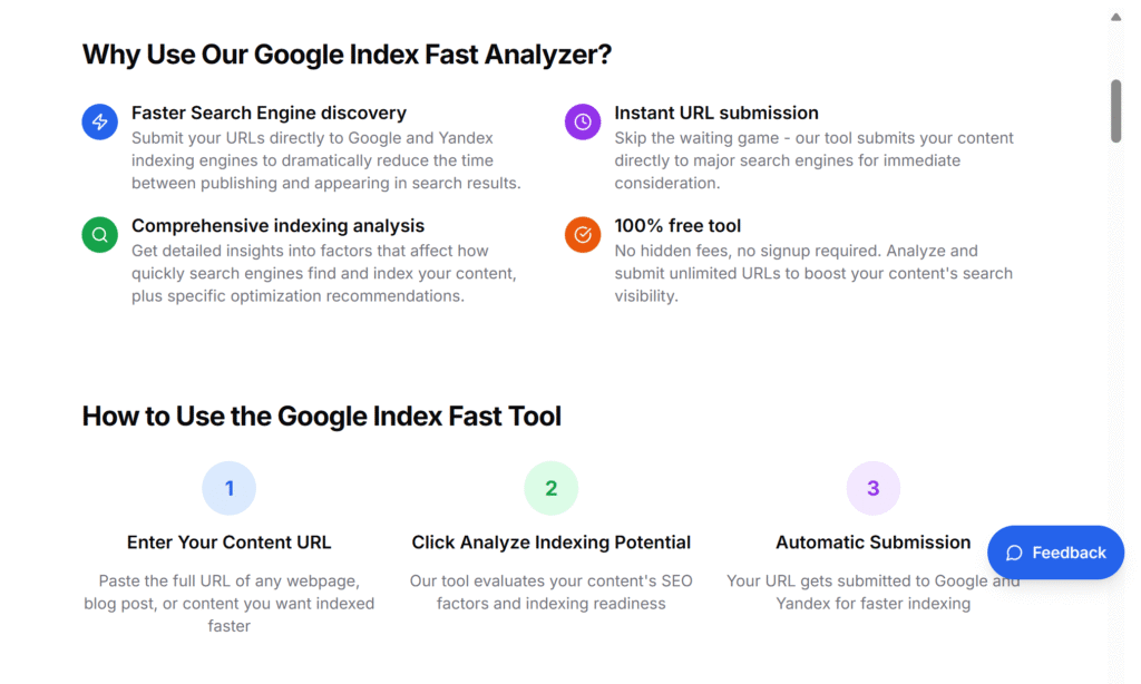 Niche Traffic Kit Review: Everything You Must Know 19 Niche Traffic Kit Google Index Analyzer
