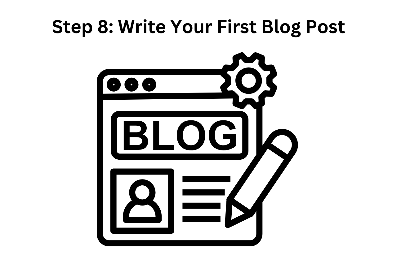 Step 8: Write Your First Blog Post