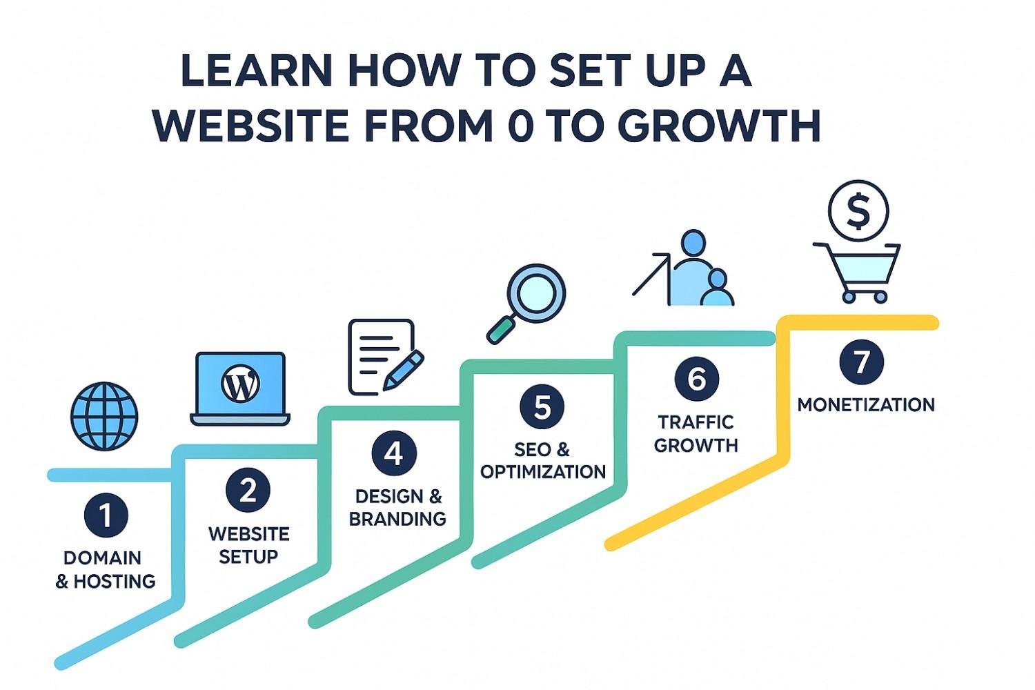 Learn How To Setup A Website From 0 To Growth