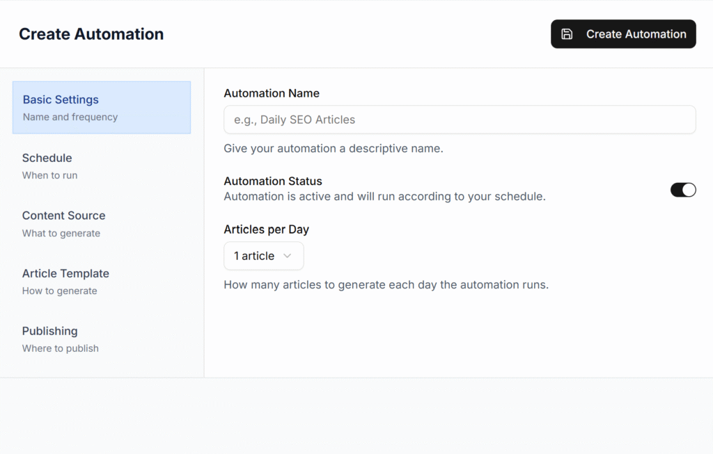 Creating Posts Review: Rank Your New Blogs Fast With AI 7 5. Automation Enabled