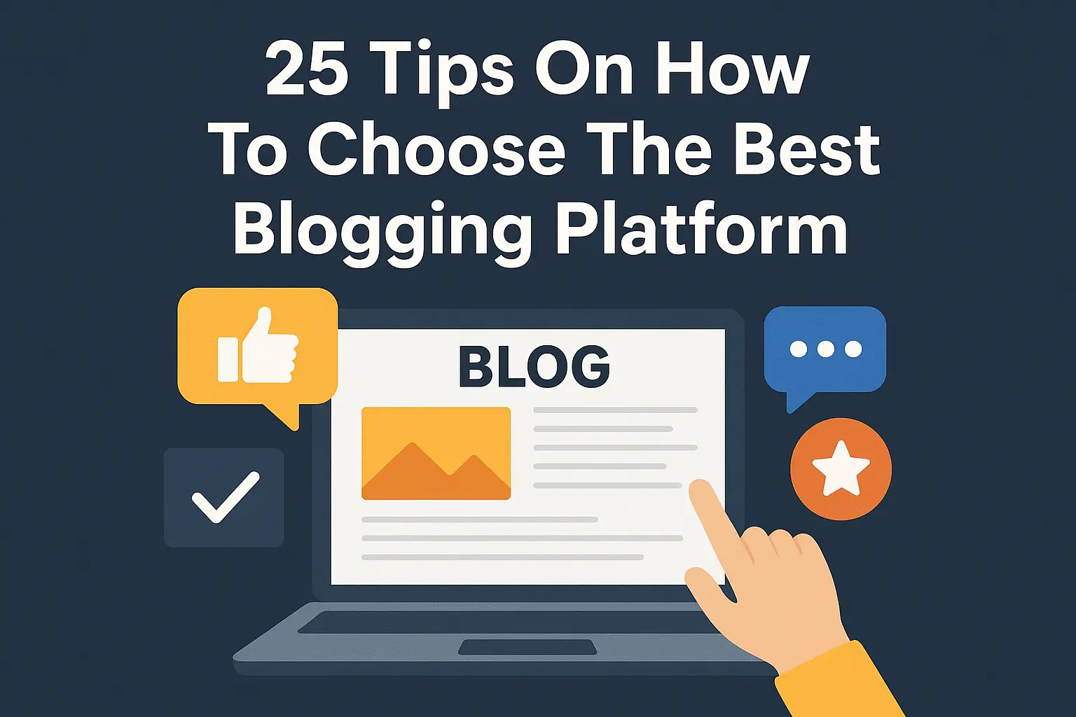 25 Tips On How To Choose The Best Blogging Platform